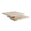 Sunset Key Pedestal Coffee Table with Storage