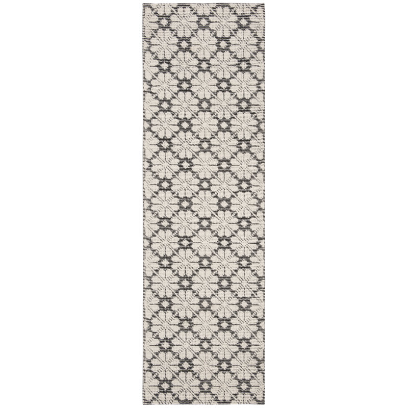 Martha Stewart Hand Woven Wool Rug, Runner 2'3" x 8'