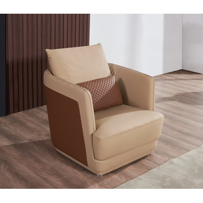 Rowen Leather Club Chair