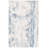 Jayma Hand Tufted Wool/Cotton Abstract Rug in Ivory/Blue-1105778051
