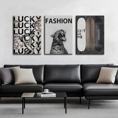 3 Piece Wrapped Canvas Print