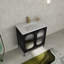 Meuble-lavabo autoportant de 30 po avec lavabo en céramique-125539274