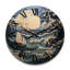 Horloge murale en bois massif Vilio-483972451