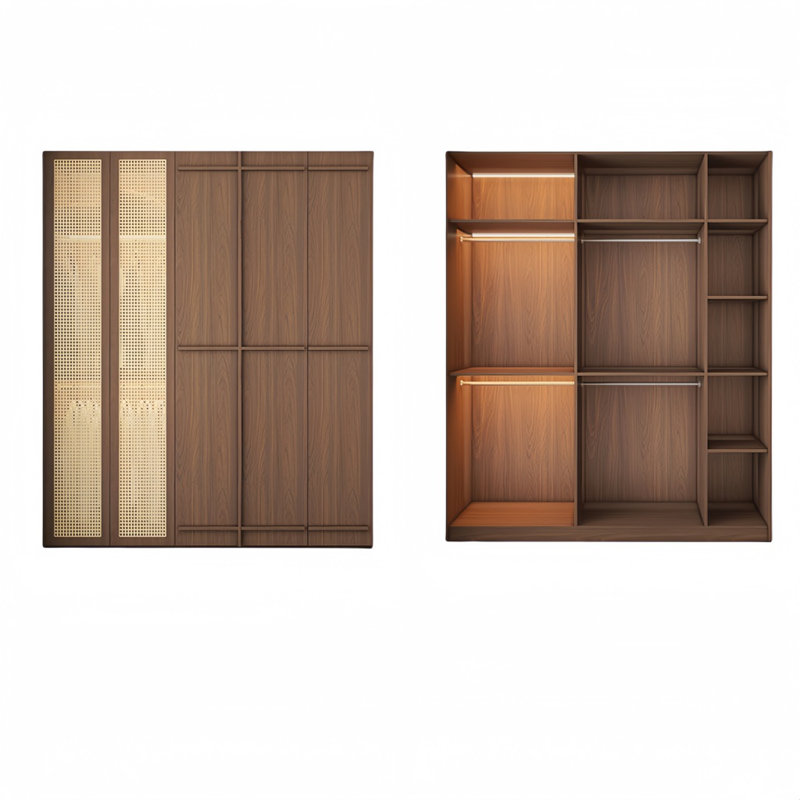 Armoire simple rétro classique