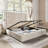 Olivea Queen Bed Frame Lift Up Storage Bed, Velvet Queen Upholstered Bed Frame-100674579