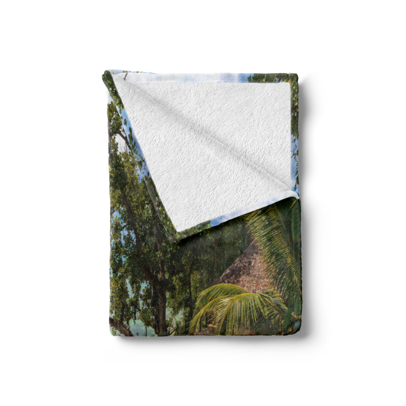 Hand Woven Throw Blanket, 70" x 90"