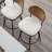 Avriel Modern Swivel and Metal Upholstered Stool-35370856-35370866-51947418