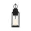 Lanterne murale d'extérieur 1 lumière Savoy House Hamilton en noir mat-1952129245