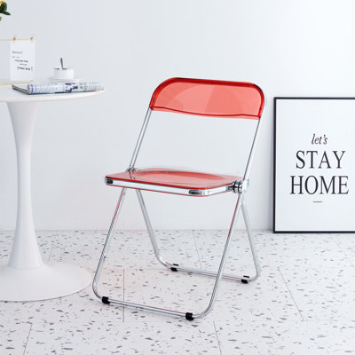 Chaise pliante empilable en plastique / résine Maylei