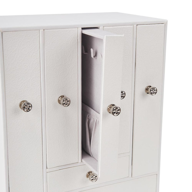 PU Leather Jewellery Box + Drawers