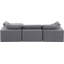 Kirstey Velvet L-Shaped Sectional Reversible-87141383