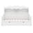 Twin Daybed Boasting Storage Drawers, Wooden Twin Daybed With Storage Headboard And Shelving, Vintage-Inspired Daybed-329568659