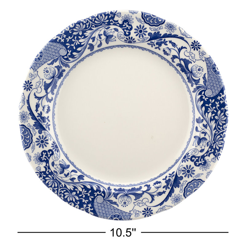 Assiette plate Spode Bi Brocato