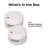 KOBOT Mini Tabletop Handheld Vacuum - 2Pk