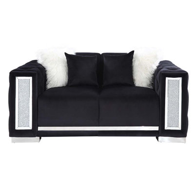 Pittman 70'' Velvet Loveseat