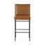 Crete Upholstered Bar Stool with Metal Frame-786280341-758286693