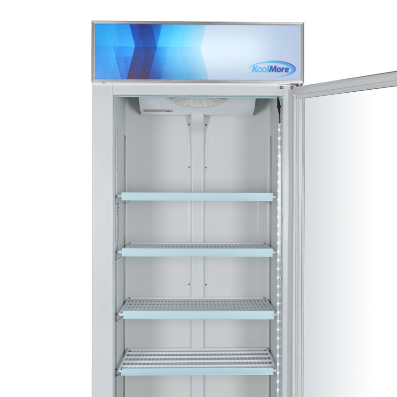 Congélateur de marchandisage commercial 1 porte 31 po. pi. en blanc (MDF-1GD-23C-WH)