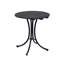 Ensemble de conversation en osier avec coussins, table, 3 pièces, noir / beige