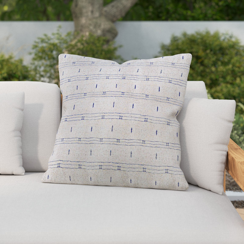 Leena Outdoor Square Pillow Cover & Insert, 18"  x 18"  