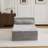 Single Seater and 1 Ottoman (Dark Gray)