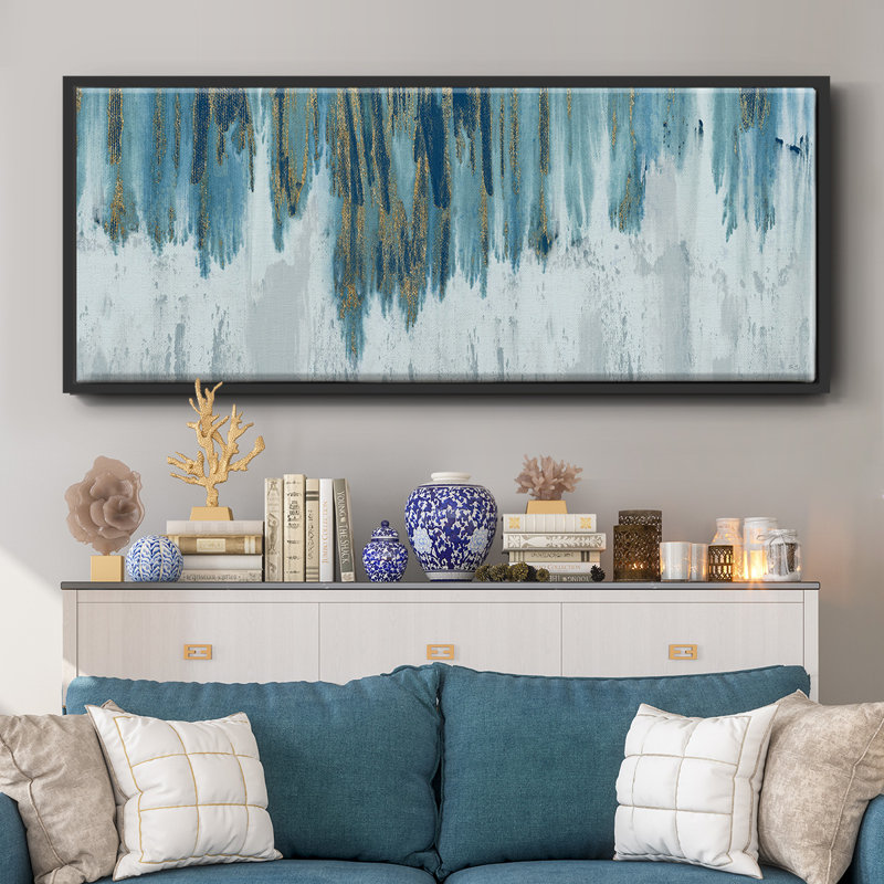 Soft Summer Night- Framed Canvas
