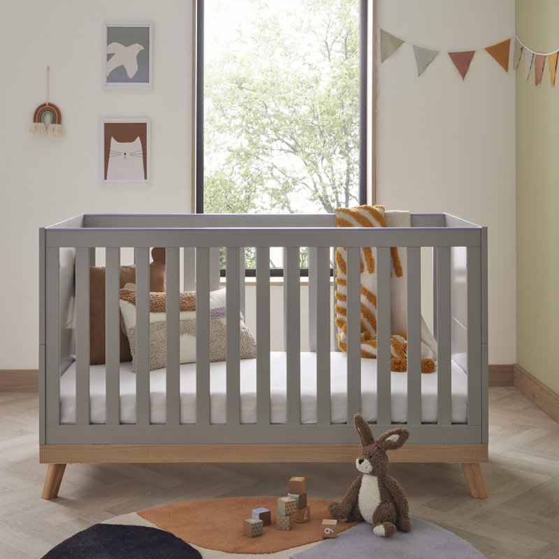 Mona Cot Bed, Grey
