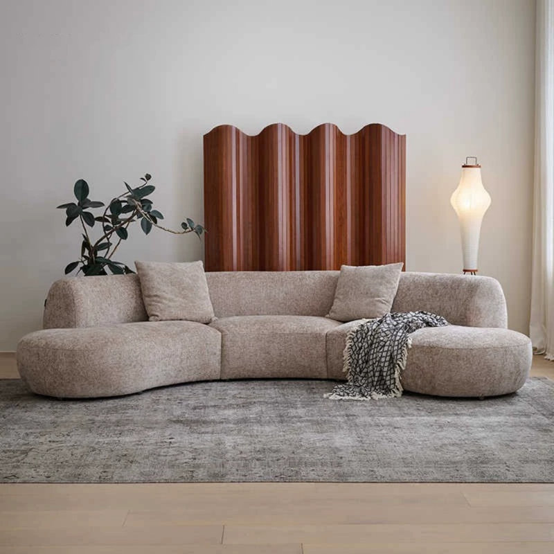 Canapé Creative Minimalist, H 28,74 po x l 133,86 po x P 68,9 po, 5