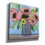 Toile épique Graffiti «Poppy Power» par Jeri Hauth, 12 po x 12 po-117052114