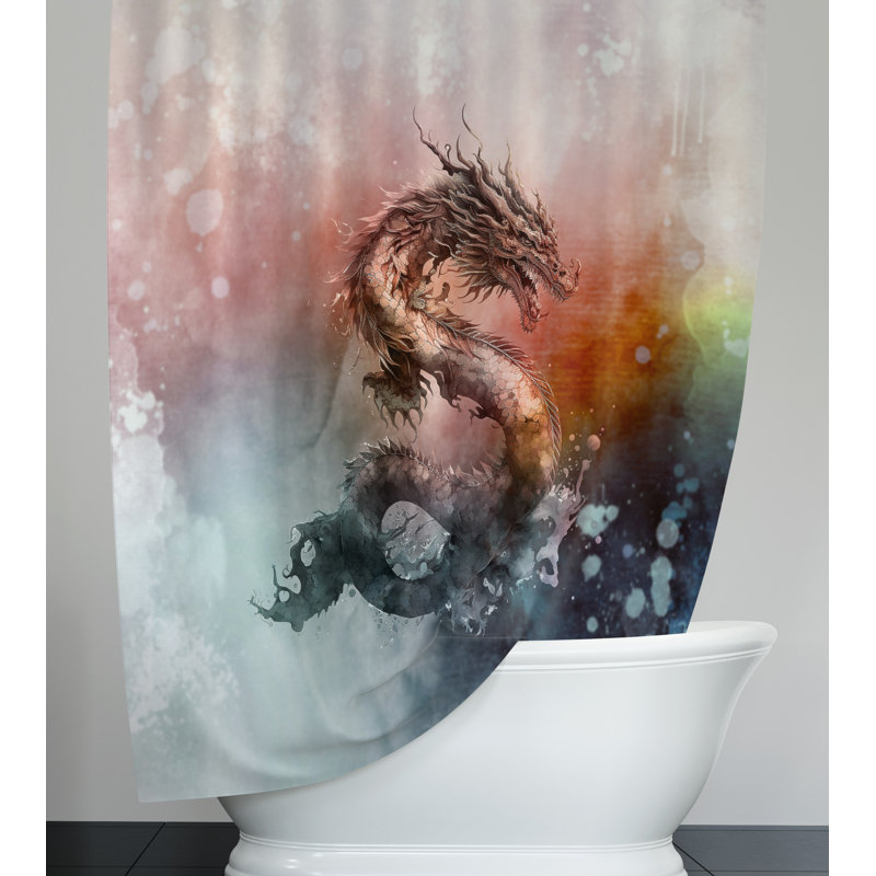 Rideau de douche, H 72 po x l 70 po