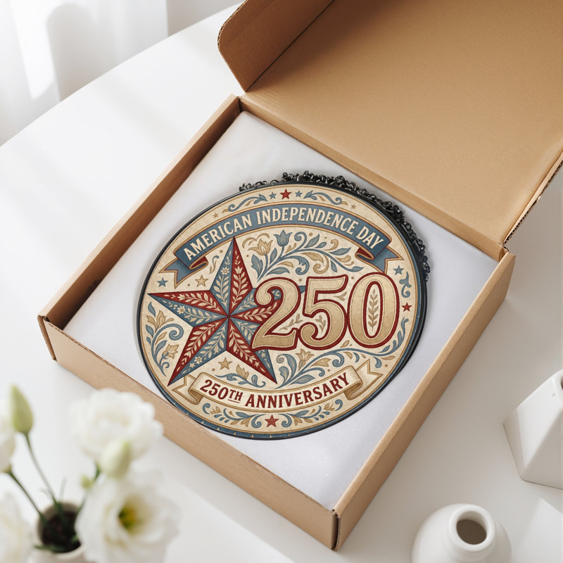 Panneau de fenêtre en verre à motif d'étoiles pour décoration intérieure 250 12 "H, H 12 po