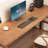 Brown L-Shaped Solid Wood desk-219451441-219451442