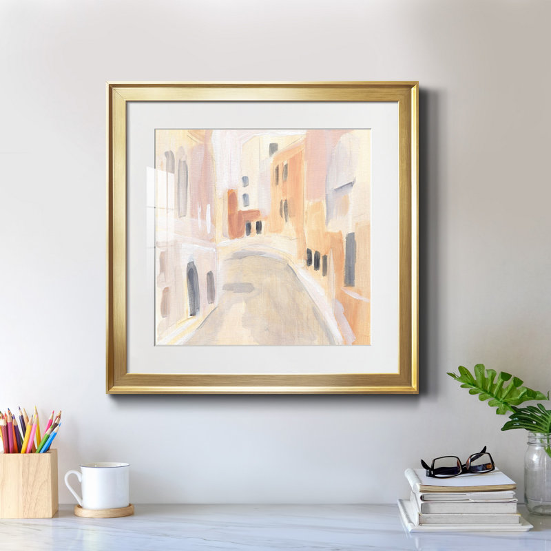 Llama Specs II-Premium, reproduction encadrée - prête à être accrochée, Papier encadré doré, H 17,5 po x l 17,5 po x P 1,5 po