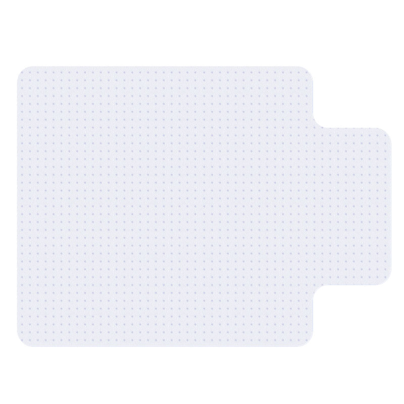 Clear PVC Office Chair Mat with Lip for Carpet 48" x 36" 2 Pack