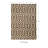 Felicia Geometric Ivory/Chocolate Area Rug-1118754923