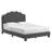 Yulee  Led Headboard Boucle Queen Platform Bed-666558481