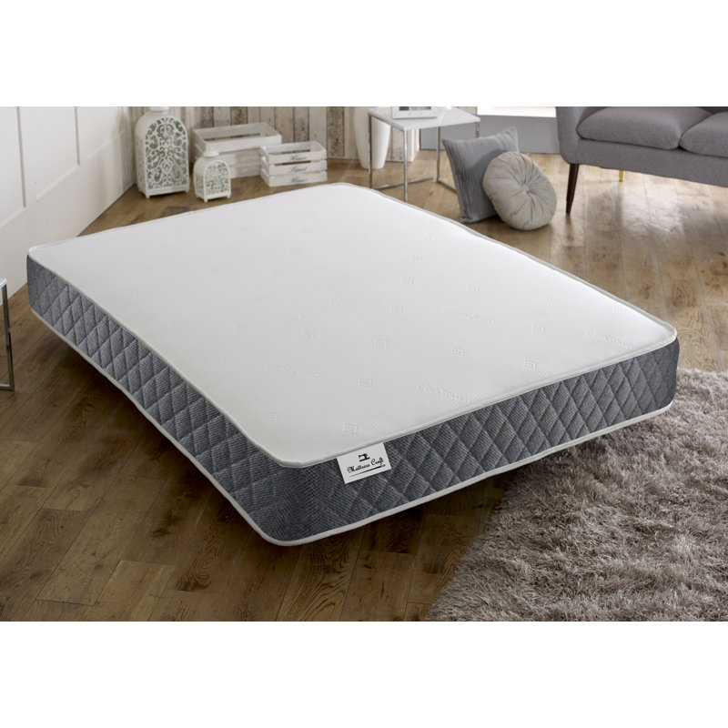 Calabasas White Noise Bonnell Sprung Mattress, Super Kingsize (6')