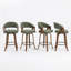 Tabouret de comptoir pivotant rembourré Providence-123200616