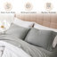 Ensemble de draps plissés à motif de poches très profonds Southshore Fine Linens-29587733-29587738