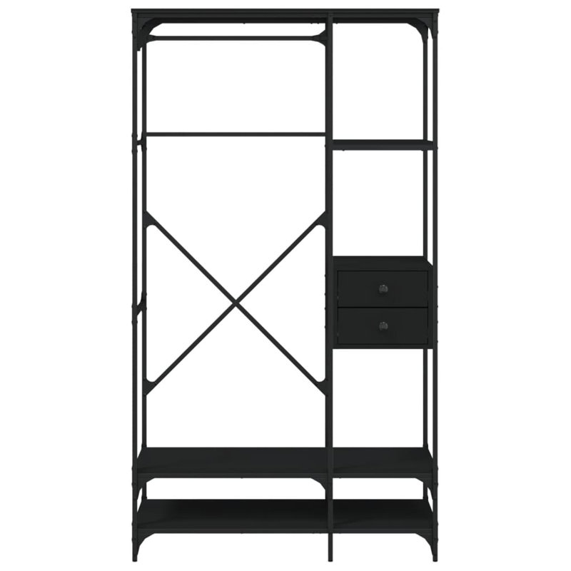 19-3 100cm Clothing Rack, Black