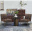 Fauteuil d'appoint en cuir véritable de 27,5 po Zailah-1790278270