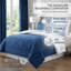 Ensemble d'édredon réversible en microfibre 11513-974803956-974803959