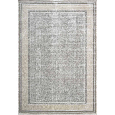 Helfrich Geometric Viscose Area Rug