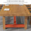 Table de conférence Modern Burlywood