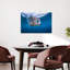 Peaceful Sea Turtle Swim Peaceful Serene Tranquil Turtle Nature Ocean Wall Art Print 1 Piece Wrapped Canvas Wall Art-361238541
