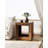 Eymi Manufactured Wood 2-Tier Square End Table