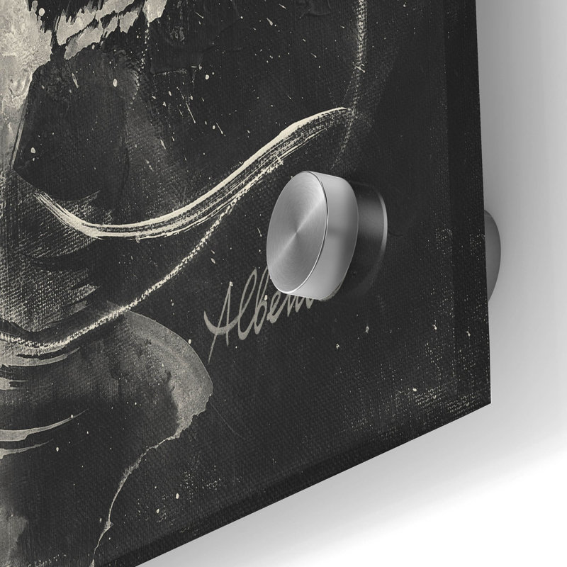 «Bold 2 Dark Vertical» par Albena Hristova, art mural en verre acrylique, H 36 po x l 24 po x P 0,2 po