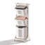 42.7" Tall Plastic Laundry Basket Organizer, 4-Tier Dirty Clothes Hamper Storage Rack For Bathroom Bedroom Laundry Room