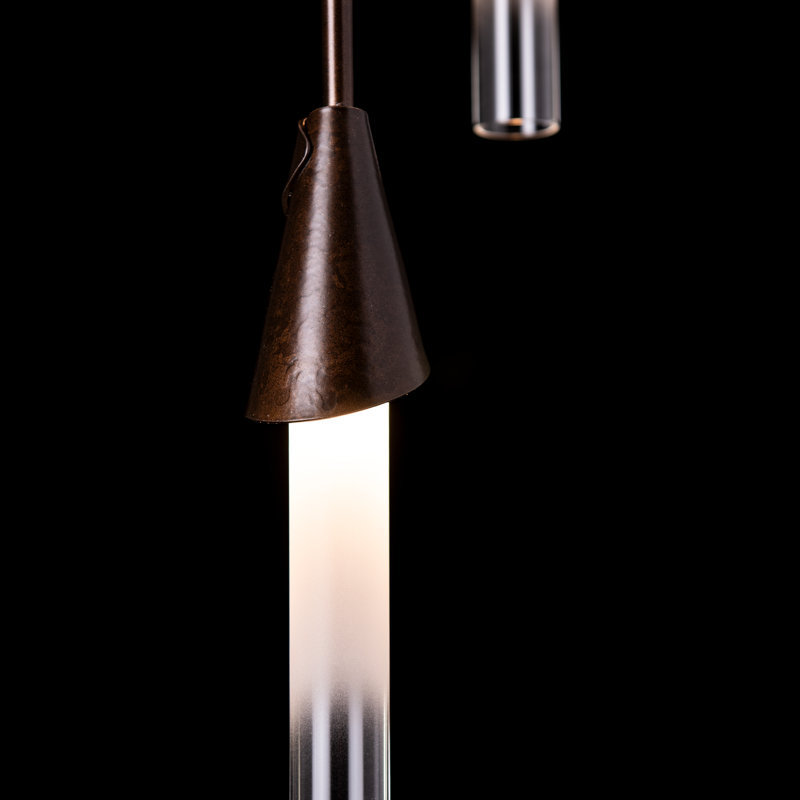 Luminaire suspendu Dolin, 5 lumières, Bronze, 19.4"