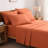 4/6 Pcs Soft Solid & Embroidery Bed Sheets Set-114640750-114640757
