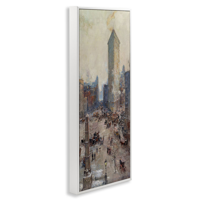 «Classic Cooper Cityscape», estampe numérique par one1000paintings, H 30 po x l 13 po, Estampe numérique Farmhouse